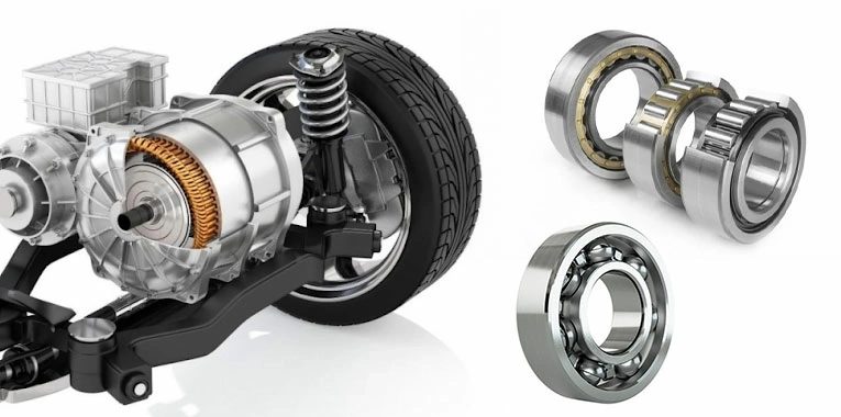 Bearings applied in electrical vehicle applications