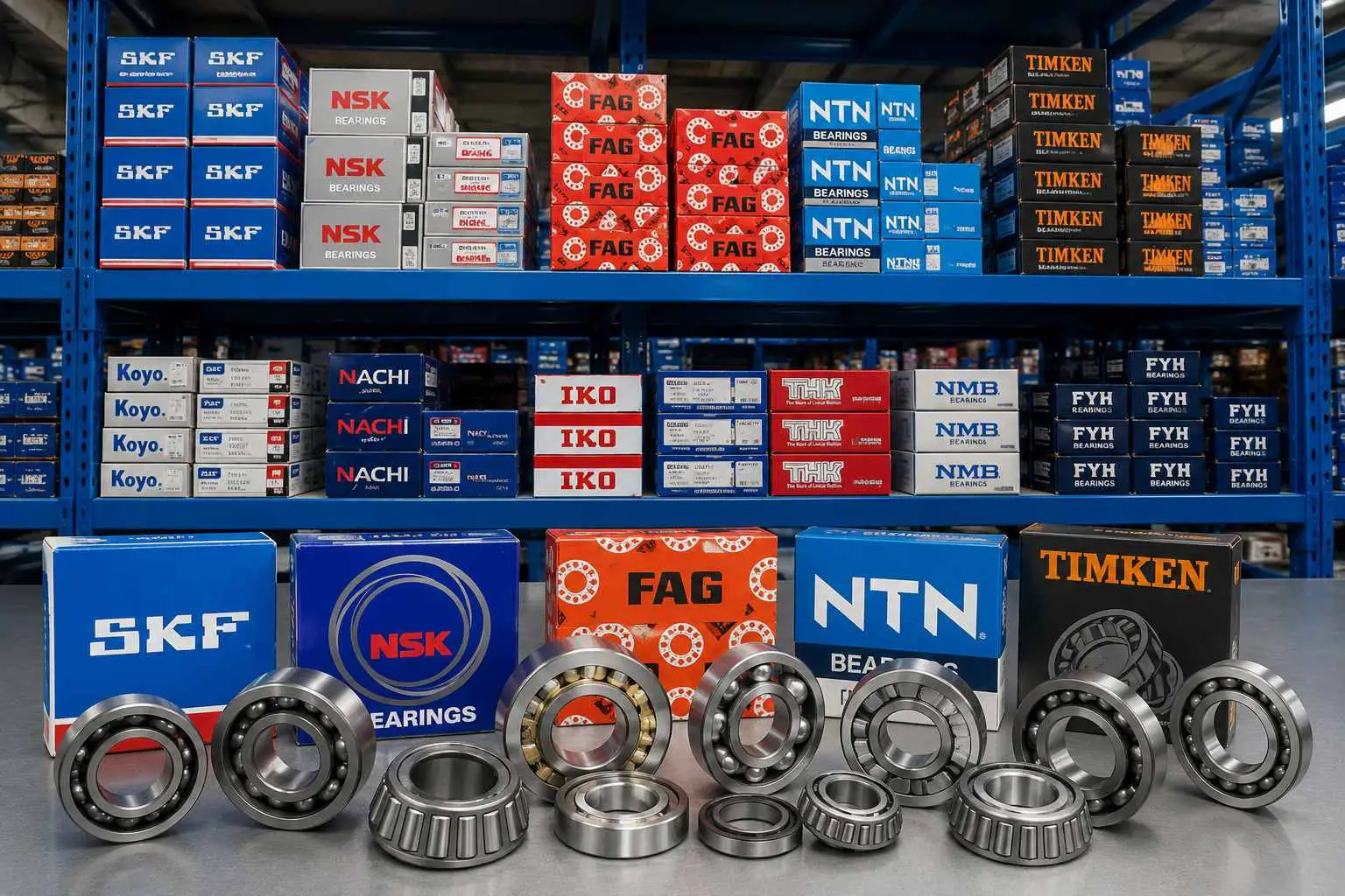 Cómo comprar rodamientos originales SKF, NSK, FAG y NTN: Lista de verificación para la adquisición industrial