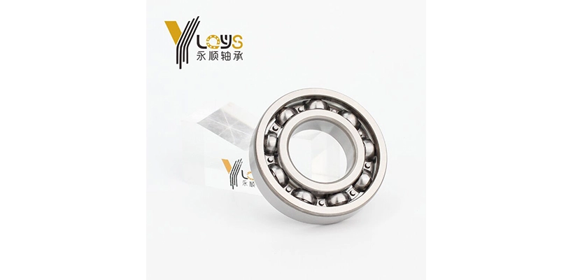 Deep groove ball bearing for electric motor and fan motor low noise applications