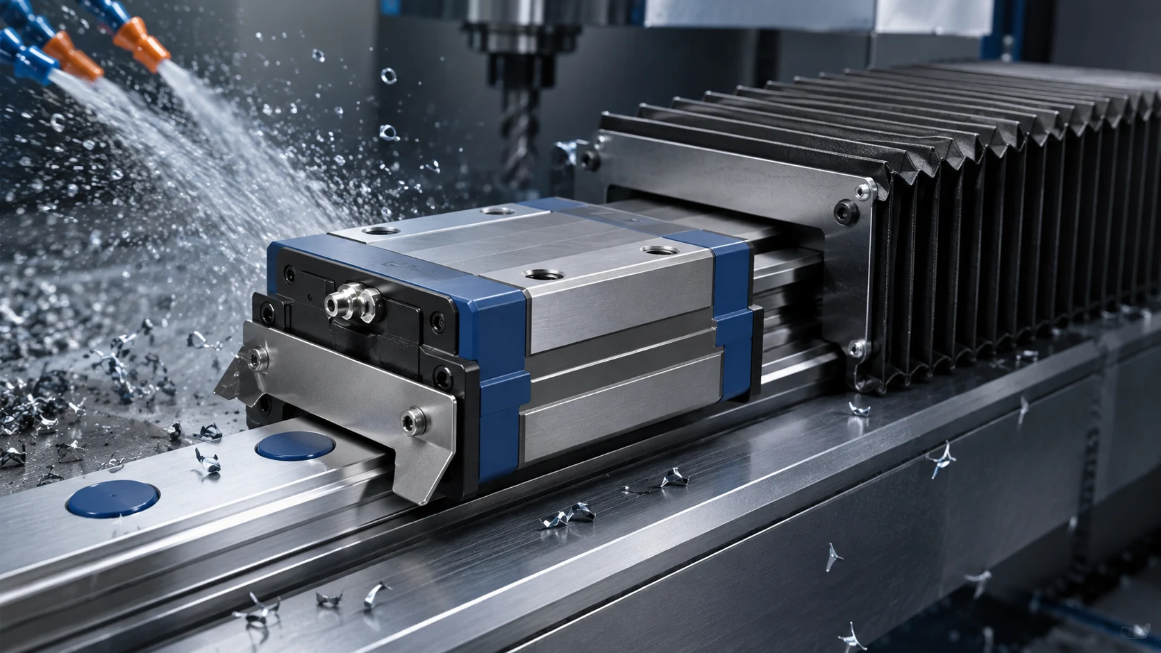 How to Protect Linear Guides from Coolant and Metal Chips: A Selection Guide